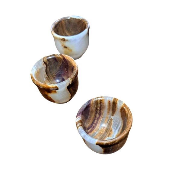 Vintage Stone Tea Pot, Sake, Espresso Pot with 6 cups Beautiful Unique READ - Picture 14 of 16